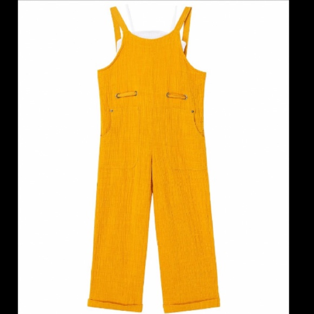 Truce Big Girls Overall & Tank 2-Piece Set